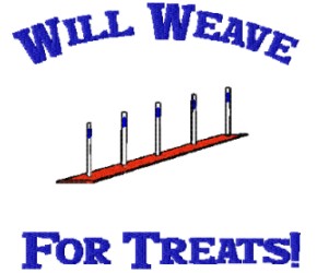 agility weave poles